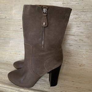 Juicy Couture leather suede boots